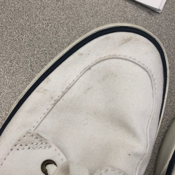 Sperry Topsiders Pier Boat Casuals White - Picture 2 of 5